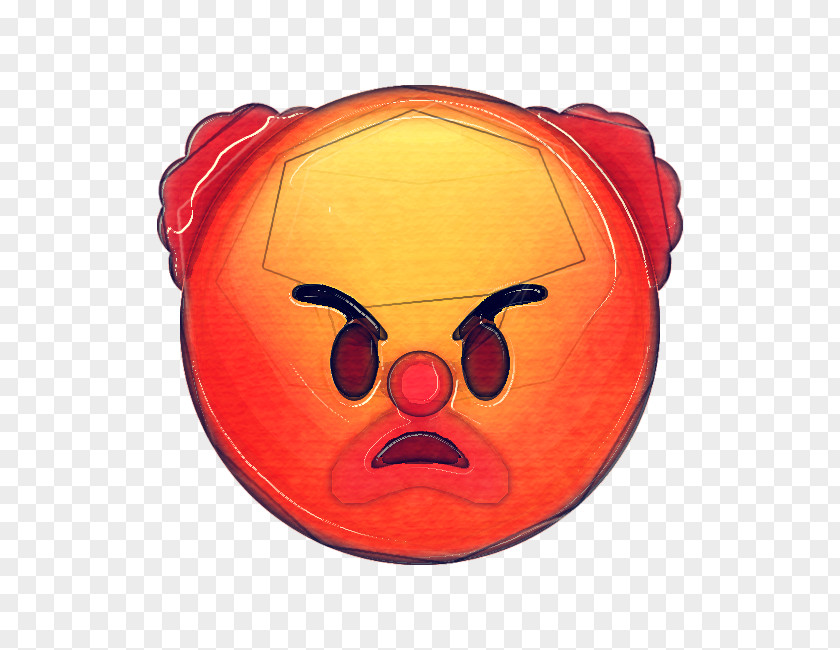 Emoticon Snout Smiley RED.M PNG