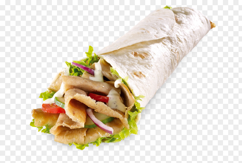 Kebab Doner Wrap Hamburger French Fries PNG