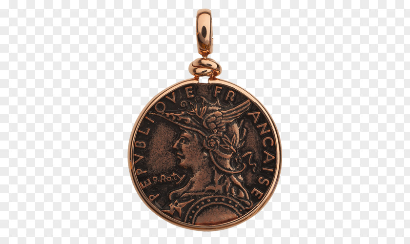 Medal Locket Coin Bronze Silver PNG