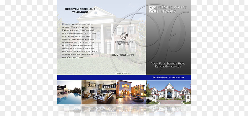 Real Estate Leaflets Brand Brochure PNG