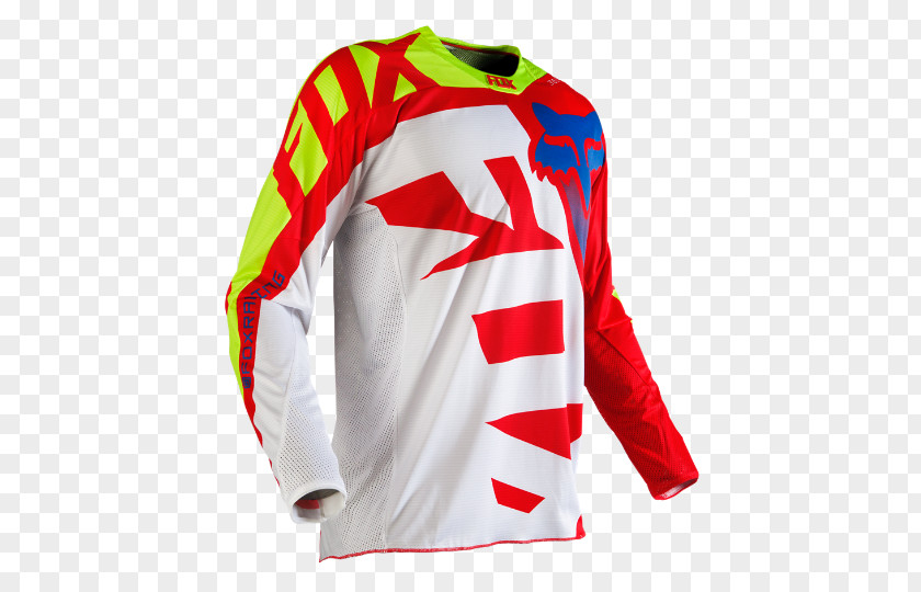 T-shirt Fox Racing Jersey Motocross Clothing PNG