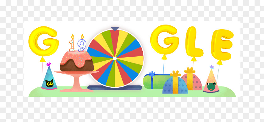 Birthday Doodle Spinner The Best Google Anniversary PNG