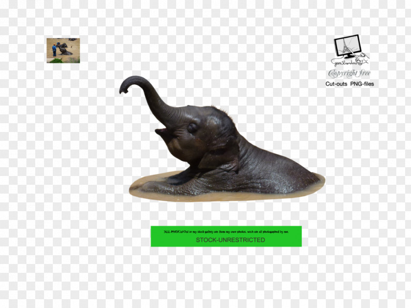 Cute Elephant Sculpture Animal PNG