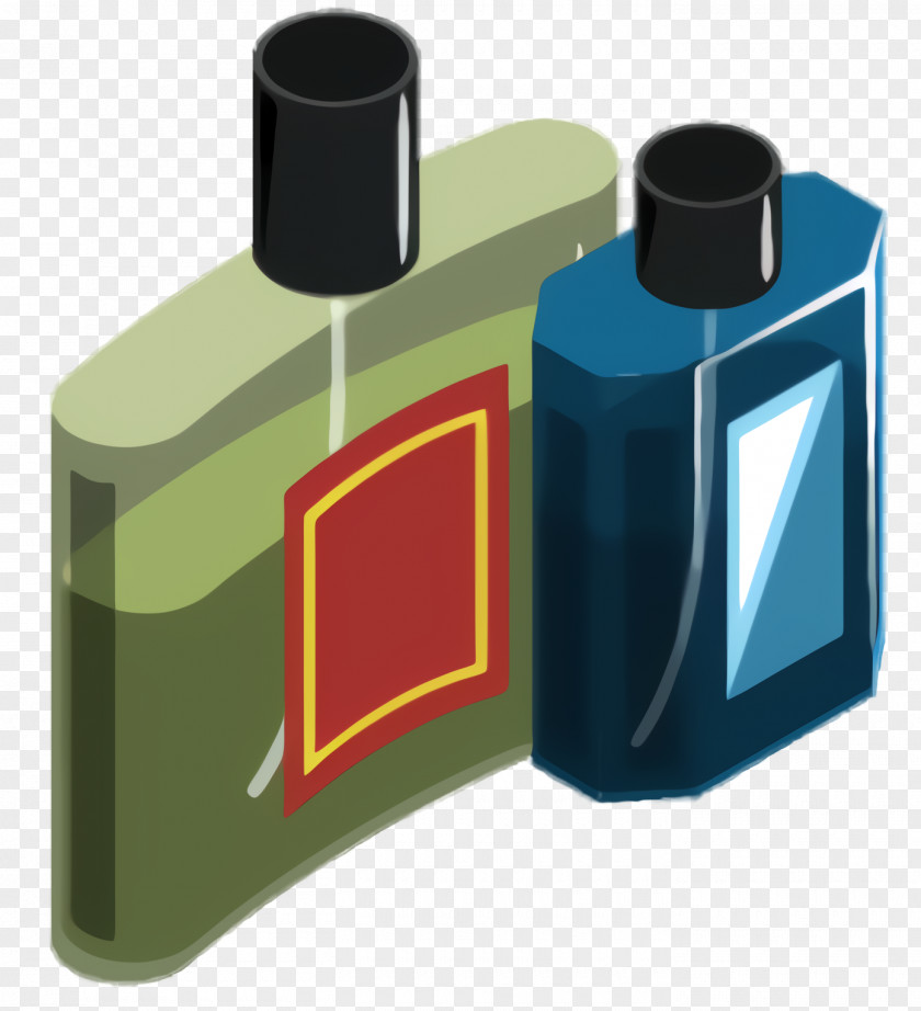 Plastic Rectangle Bottle PNG