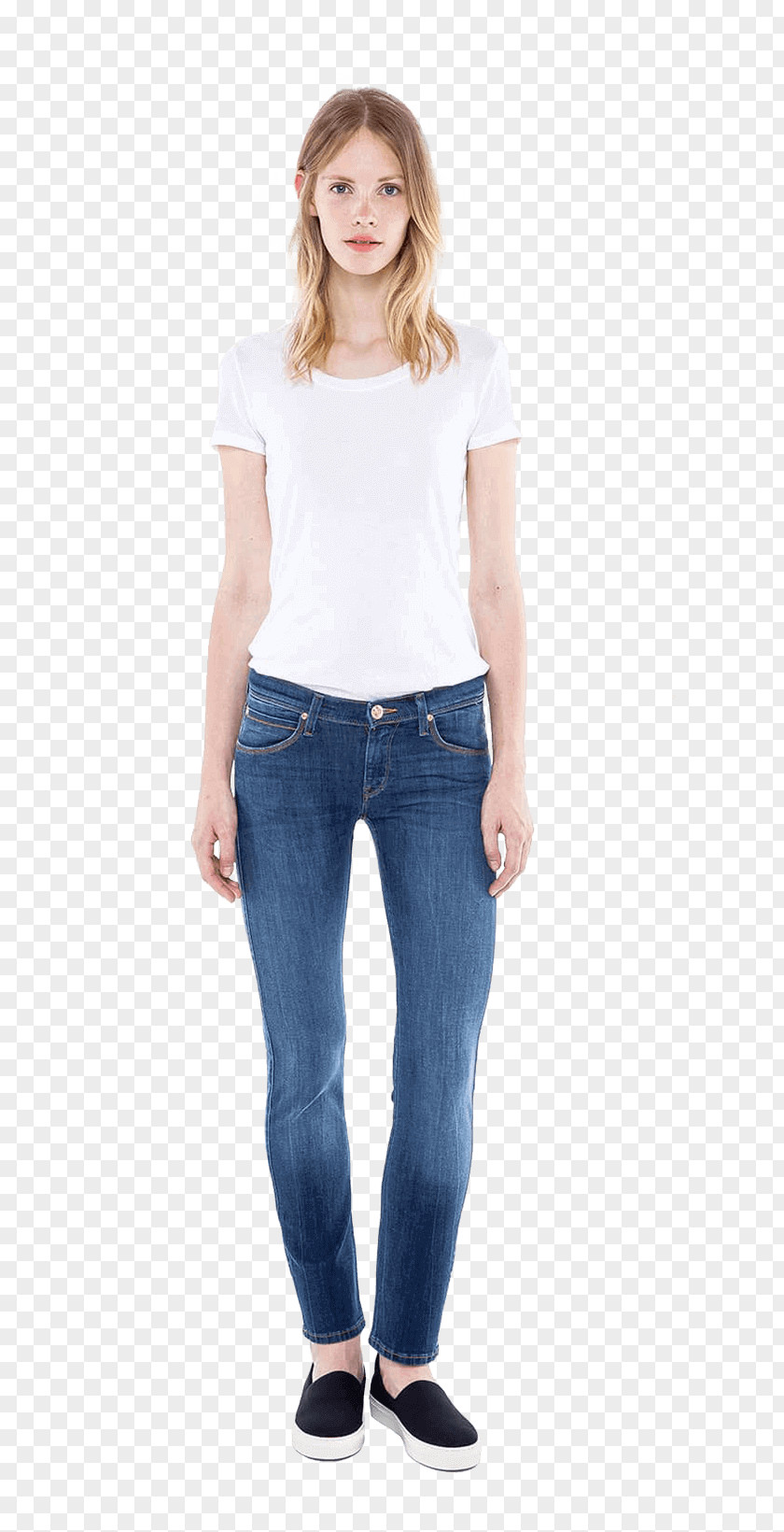 Slim Woman Jeans T-shirt Pants Clothing Passform PNG
