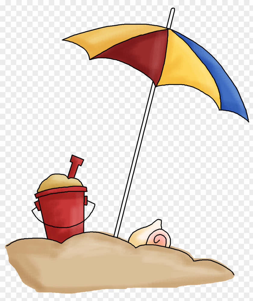 Beach Umbrella Cartoon Clothing Accessories Clip Art PNG
