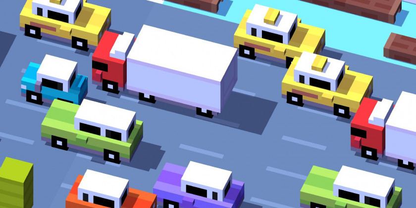 Crossy Road Frogger Video Game Arcade Mobile PNG