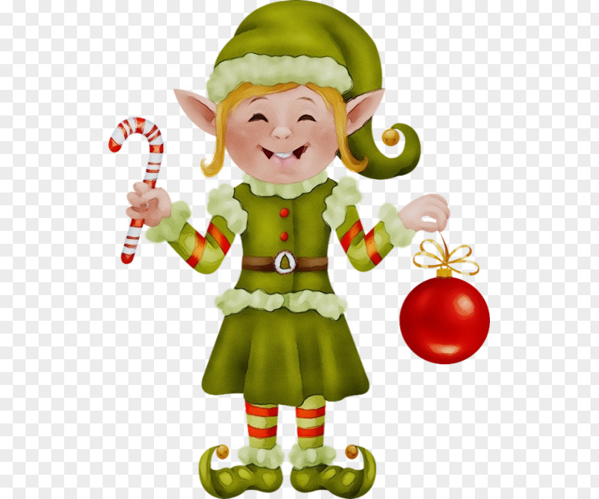 Holiday Ornament Christmas Elf PNG