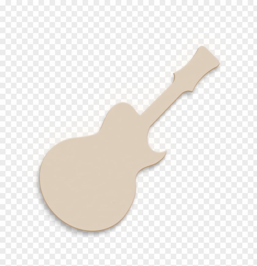 Music Icon Guitar Black Shape PNG
