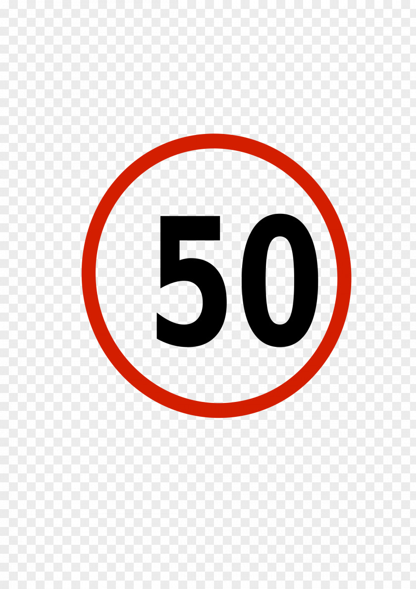 Speed India Limit Traffic Sign Clip Art PNG