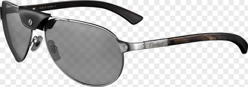 Sunglasses Aviator Cartier Santos Ray-Ban PNG