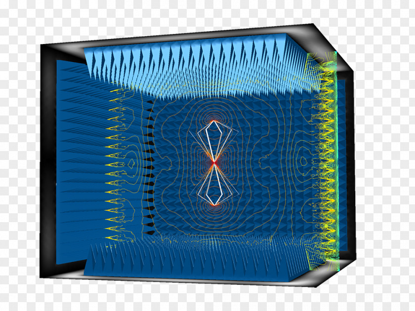 Wave Anechoic Chamber COMSOL Multiphysics Radio Frequency Room Electromagnetic Radiation PNG