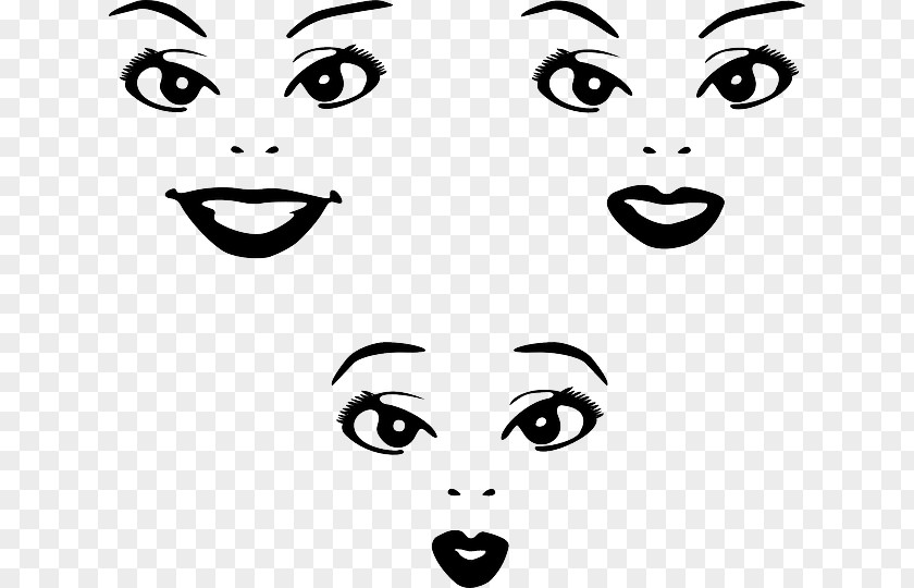 Face Smiley Woman Clip Art PNG
