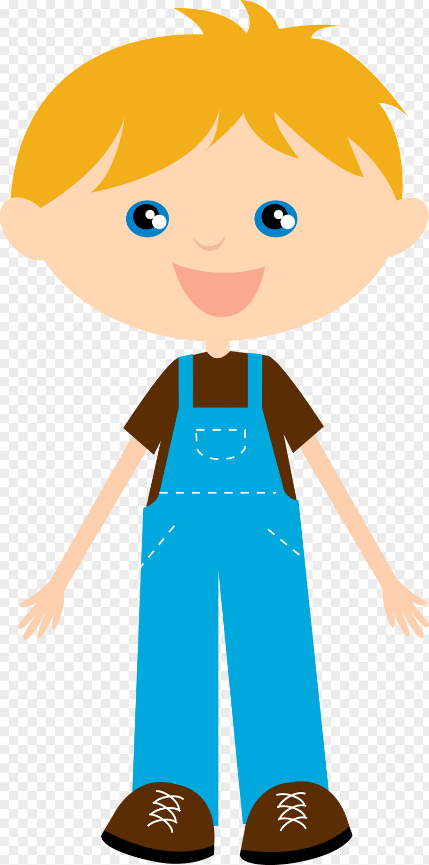 Farmer Boy Farmhouse Clip Art PNG