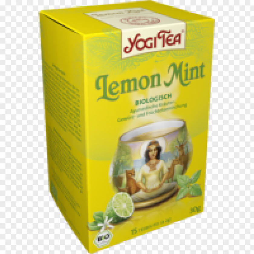Lemon With Mint Yogi Tea Masala Chai Green Herbal PNG