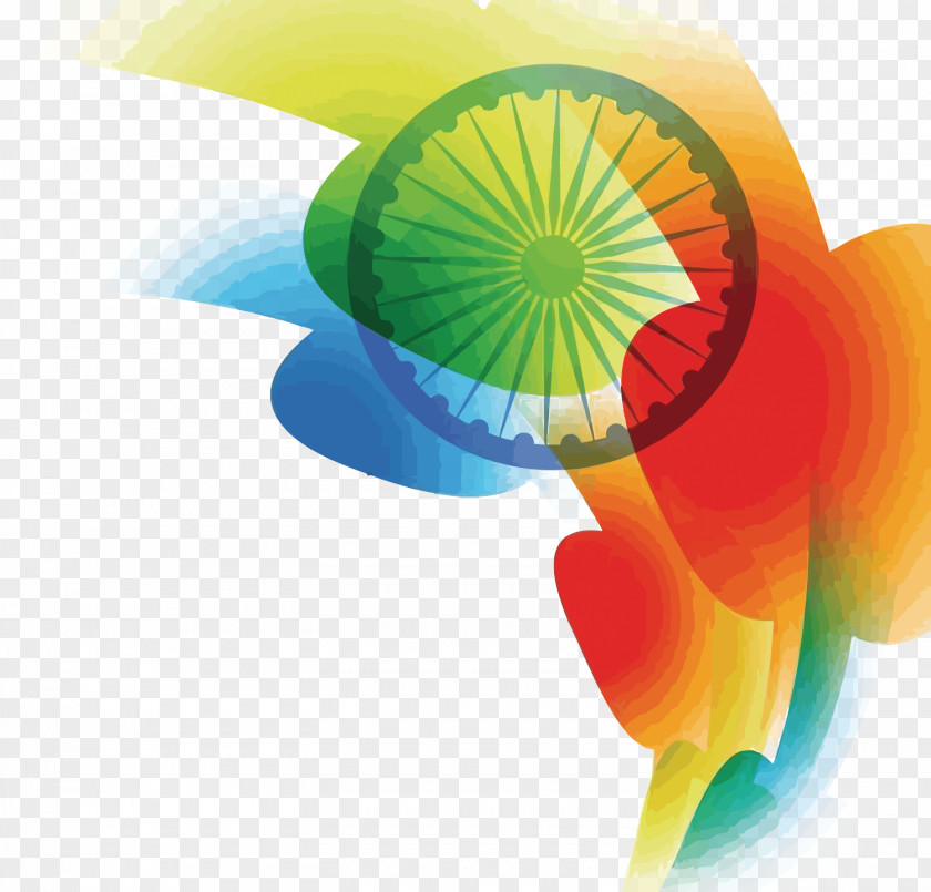 Vector Colorful India Independence Day Stock Photography Royalty-free Illustration PNG