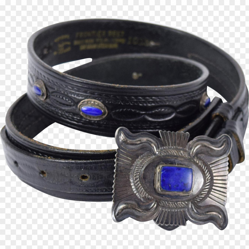 Belt Buckles Cobalt Blue PNG