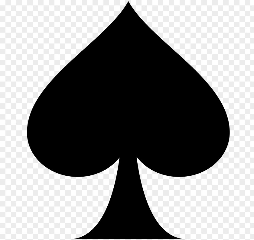 Black Playing Card Suit Ace Of Spades Game PNG