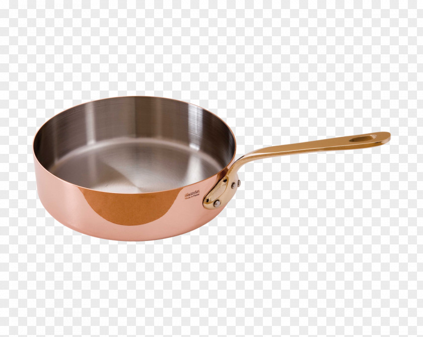 Frying Pan Cookware Copper Stainless Steel PNG