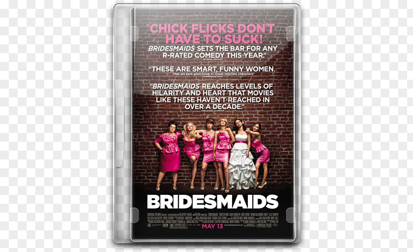 Movie Icons YouTube Film Poster Comedy Bridesmaid PNG