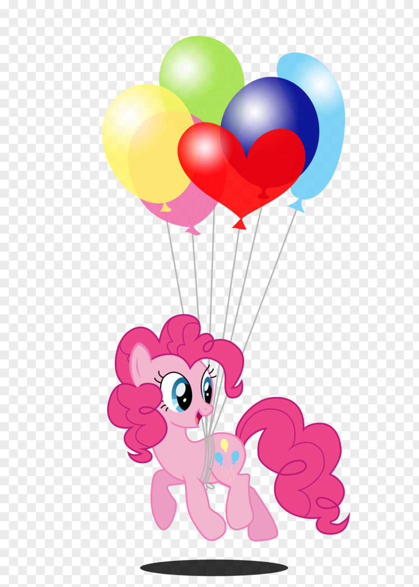 Pink Balloons Pinkie Pie Balloon Pony Rainbow Dash Rarity PNG