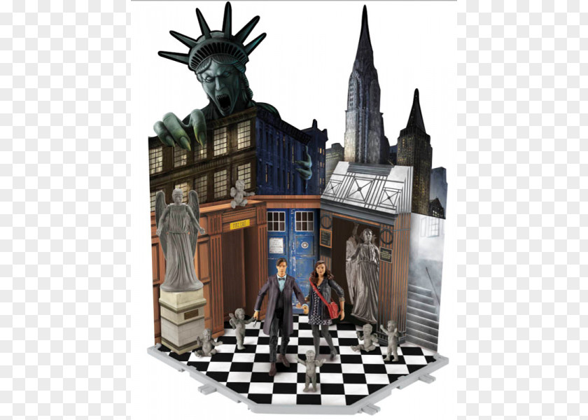 Statue Of Liberty The Angels Take Manhattan TARDIS Building Chess PNG