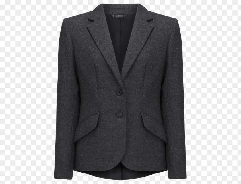 Tweed Blazer Jacket Single-breasted Clothing Suit PNG