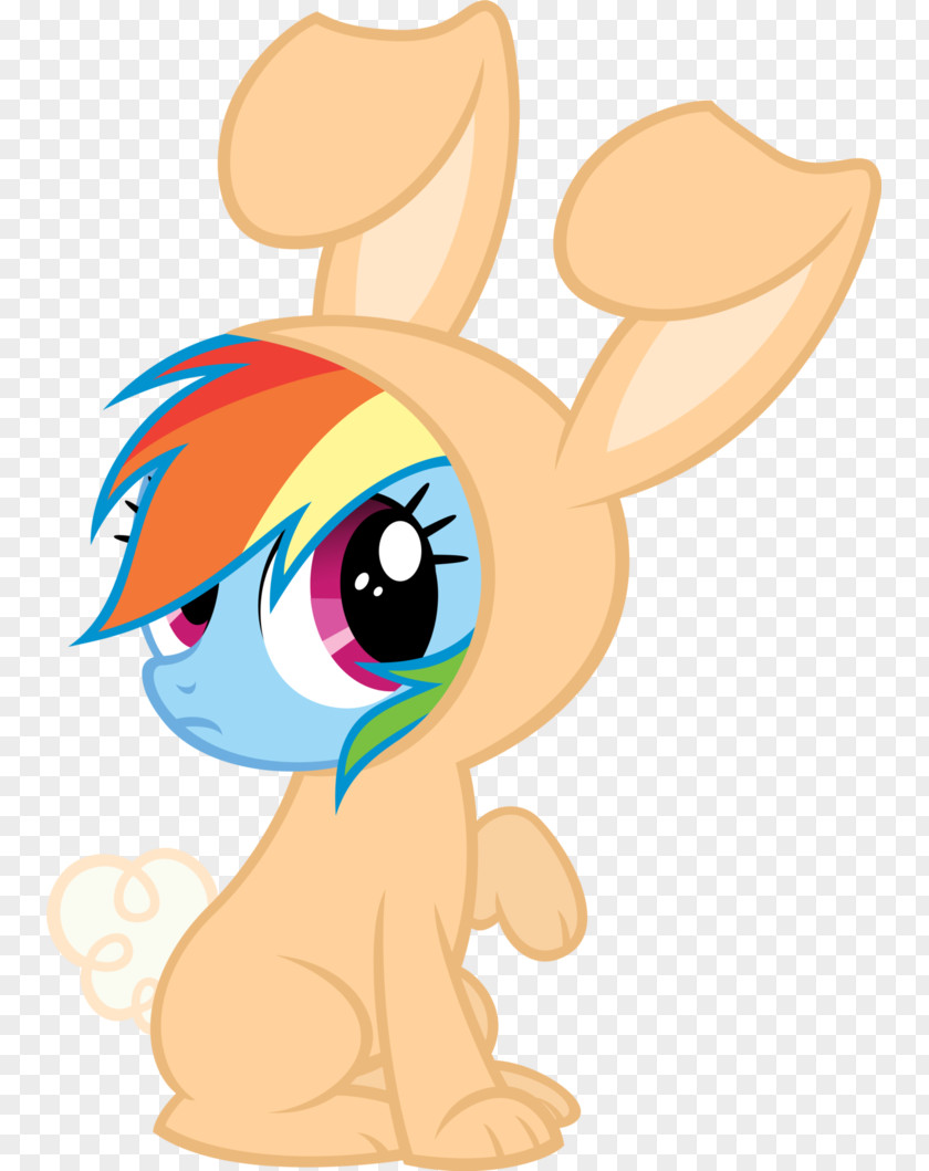 Bunnies Vector Rainbow Dash My Little Pony Applejack YouTube PNG