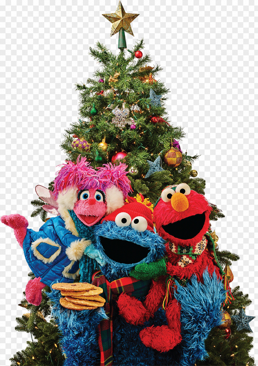 Christmas Tree Ornament Elmo PBS PNG