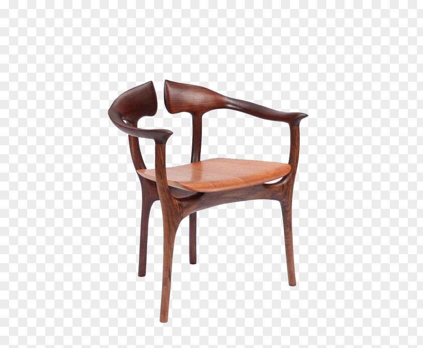 Classic Wood Rattan Chair Wegner Wishbone Furniture Designer PNG