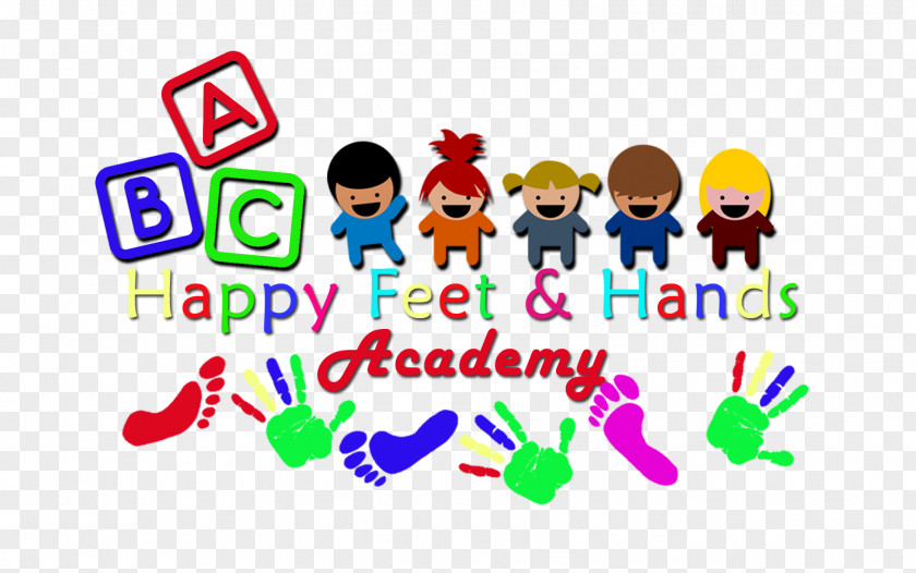 Happy Feet Child Care Graphic Design Logo PNG