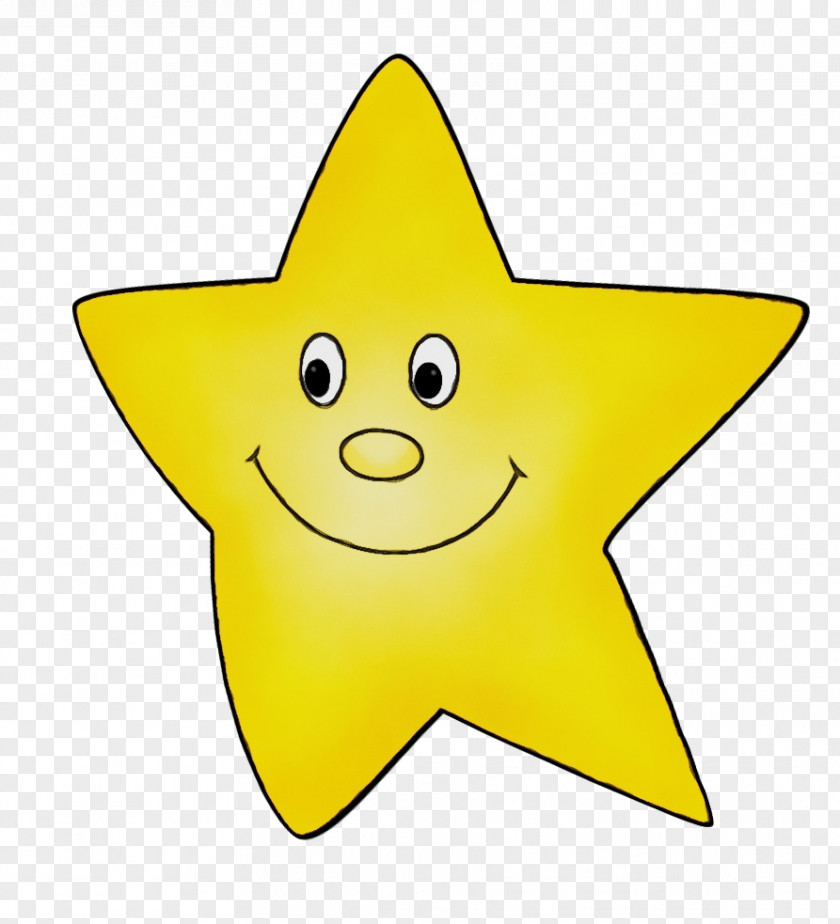 Happy Symbol Star Drawing PNG