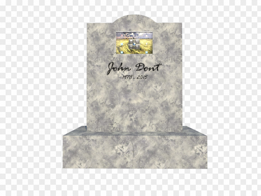 In Loving Memory Headstone Memorial PNG