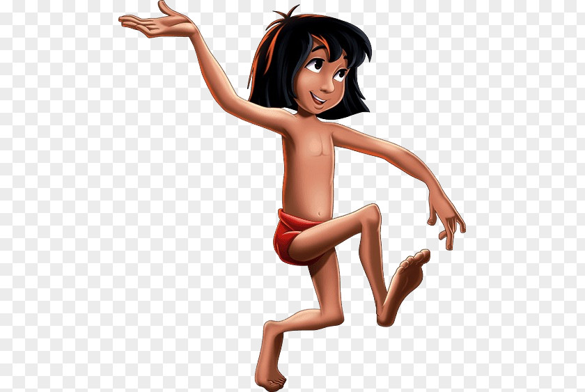 Adult Cartoon Mowgli The Jungle Book Baloo Second Shere Khan PNG
