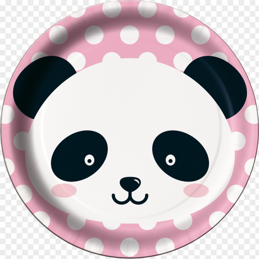 Bear Giant Panda Party Birthday Cup PNG