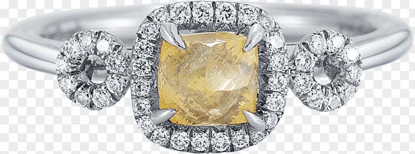 Diamond Rough Ring Body Jewellery Human PNG