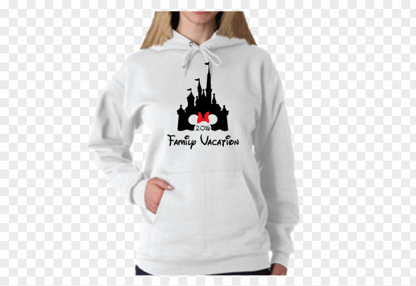 Disney Castle Mickey Hoodie T-shirt Mouse Minnie Bluza PNG