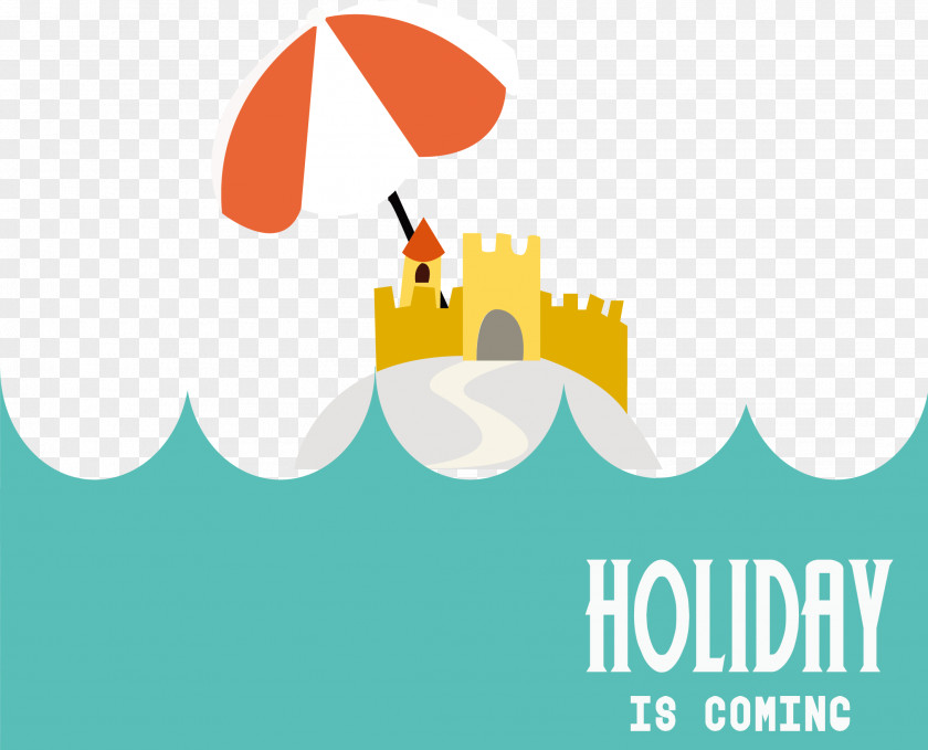The Holiday Is Coming Soon Logo Brand Text Illustration PNG