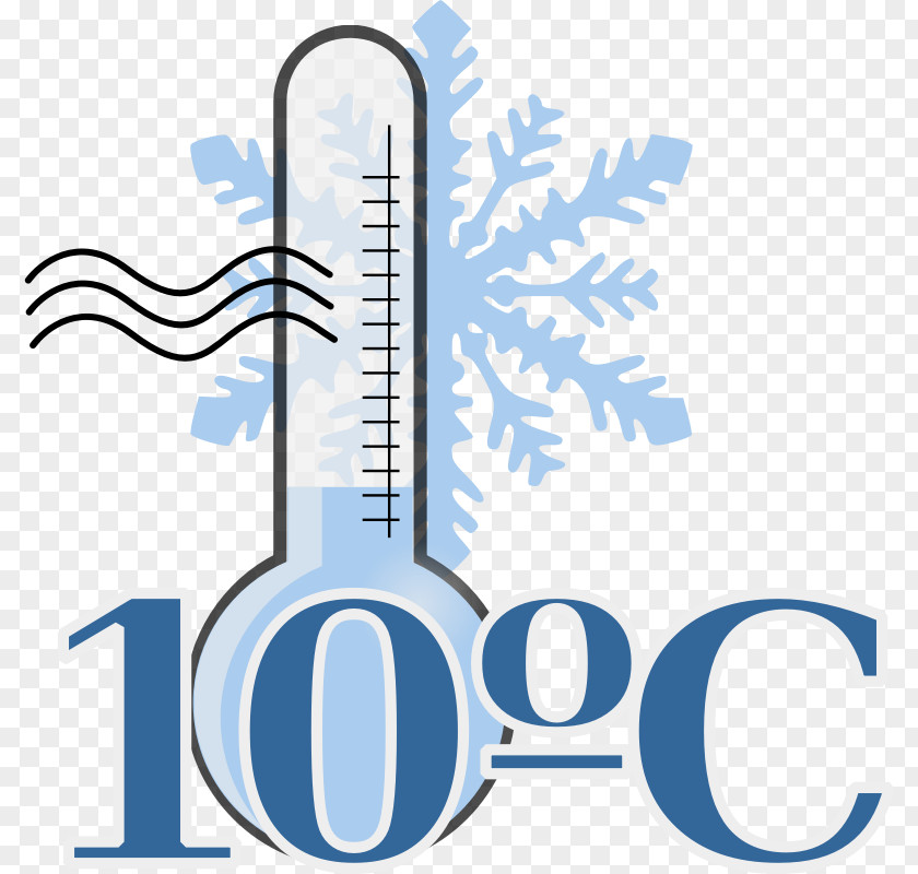 A Cold Temperature Clip Art PNG