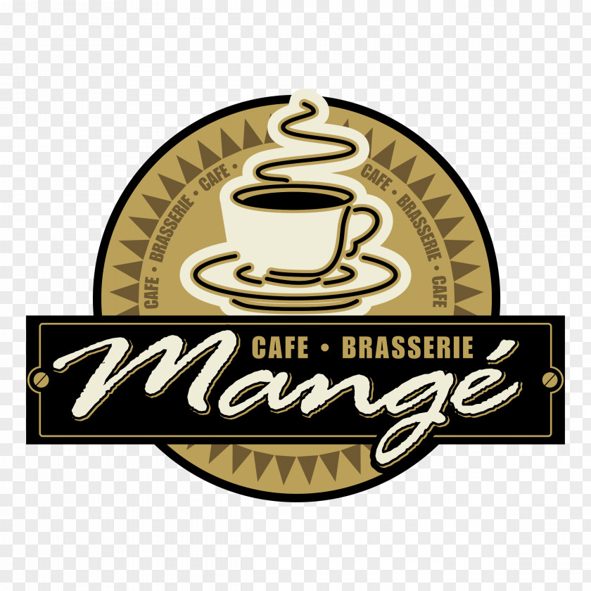 Coffee Logo English Language Label Font PNG