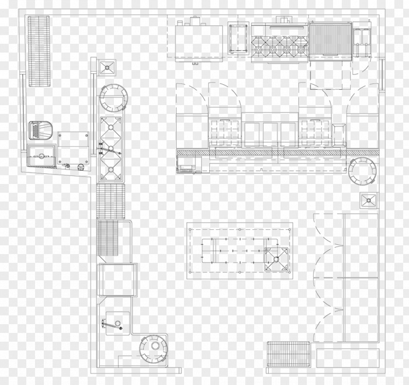 Design Floor Plan Technical Drawing PNG