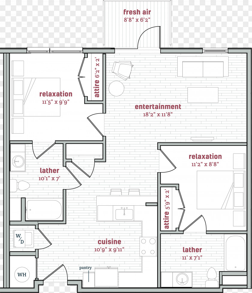 House Floor Plan Apartment PNG