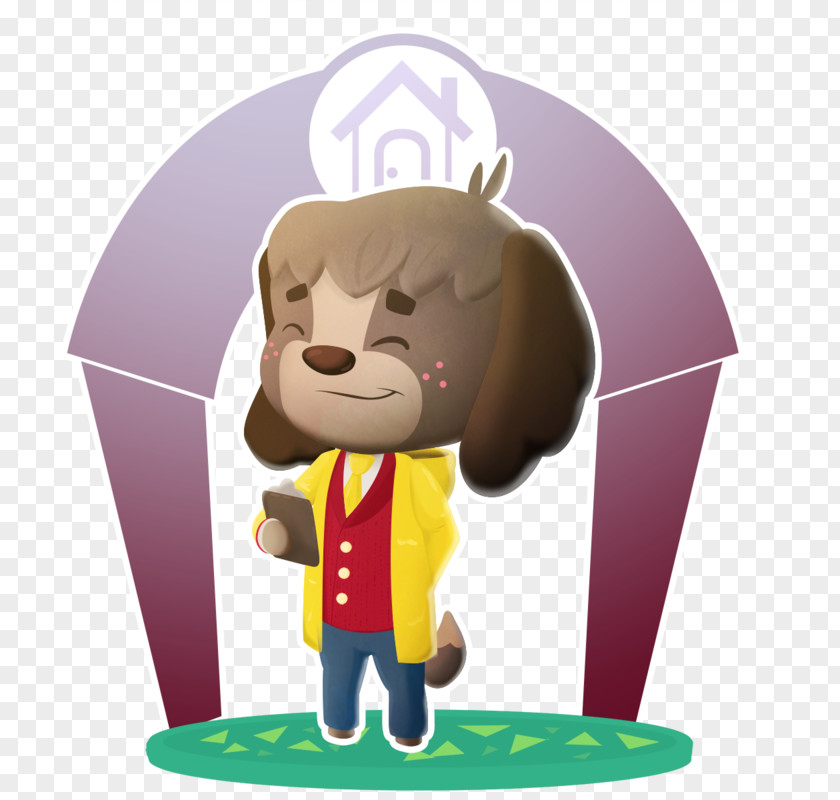 Nintendo Animal Crossing: New Leaf Dog Video Game Wallpaper PNG