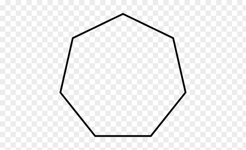 Shape Heptagon Regular Polygon PNG