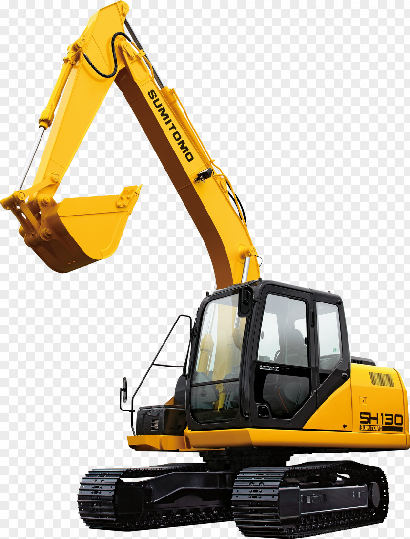 Excavator Sumitomo Group Heavy Machinery Architectural Engineering Hydraulics PNG
