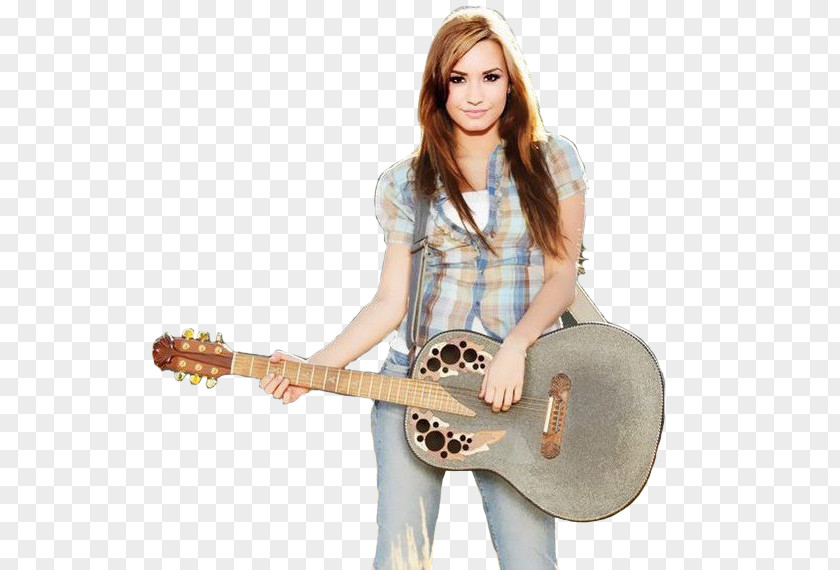 Hu Demi Lovato Acoustic Guitar Bass Electric Microphone PNG