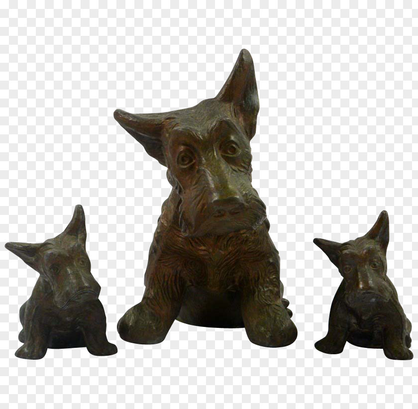 Scottiedoghd Dog Breed Sculpture Figurine PNG