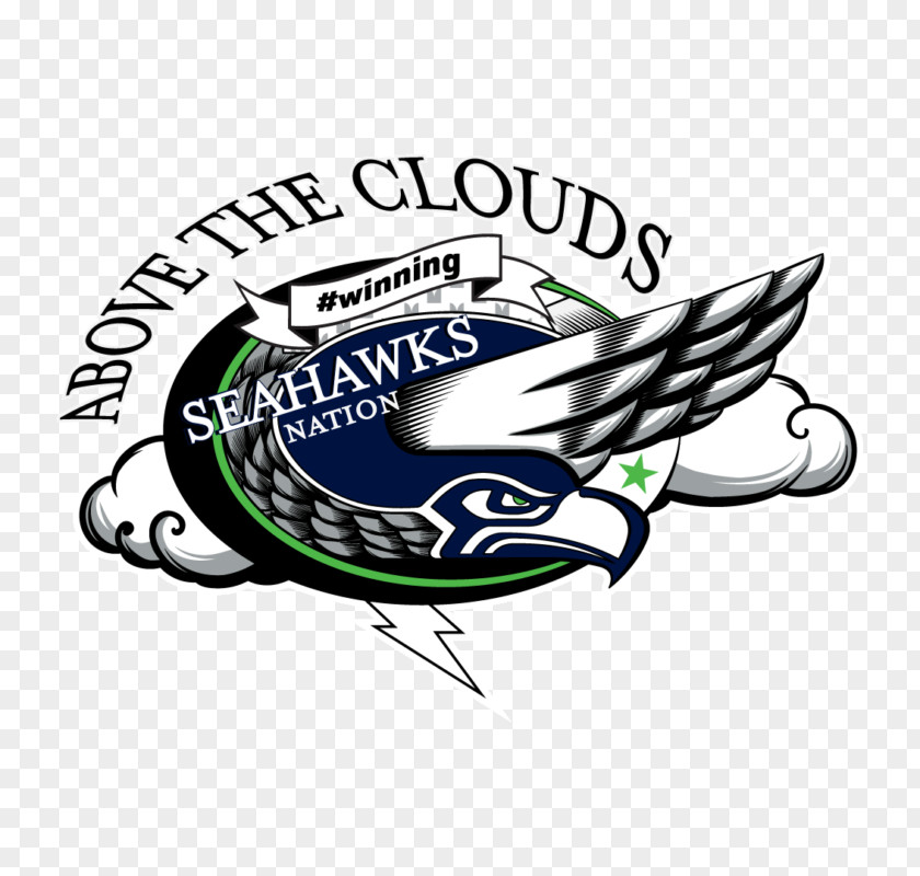 Seattle Seahawks Logo Clip Art Graphic Design PNG