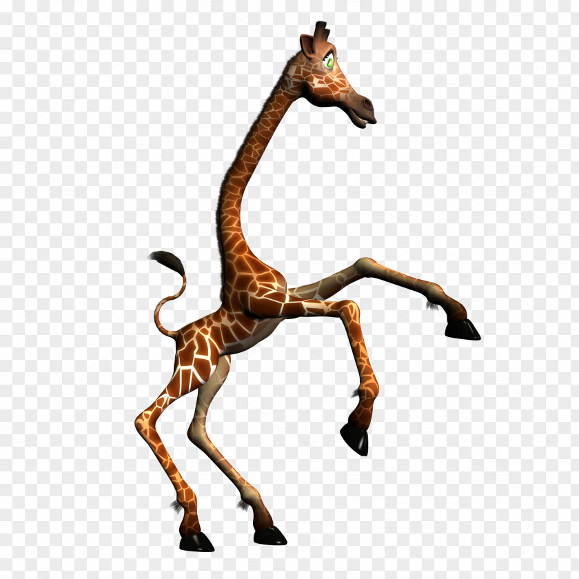 3d Giraffe Neck Terrestrial Animal Wildlife PNG