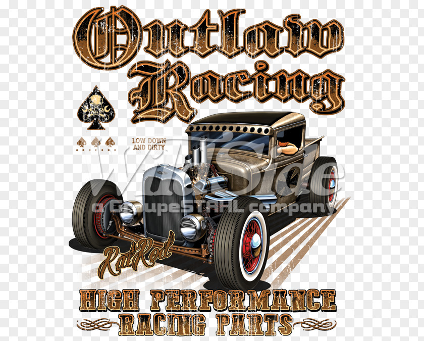 Car Vintage T-shirt Motor Vehicle Hot Rod PNG